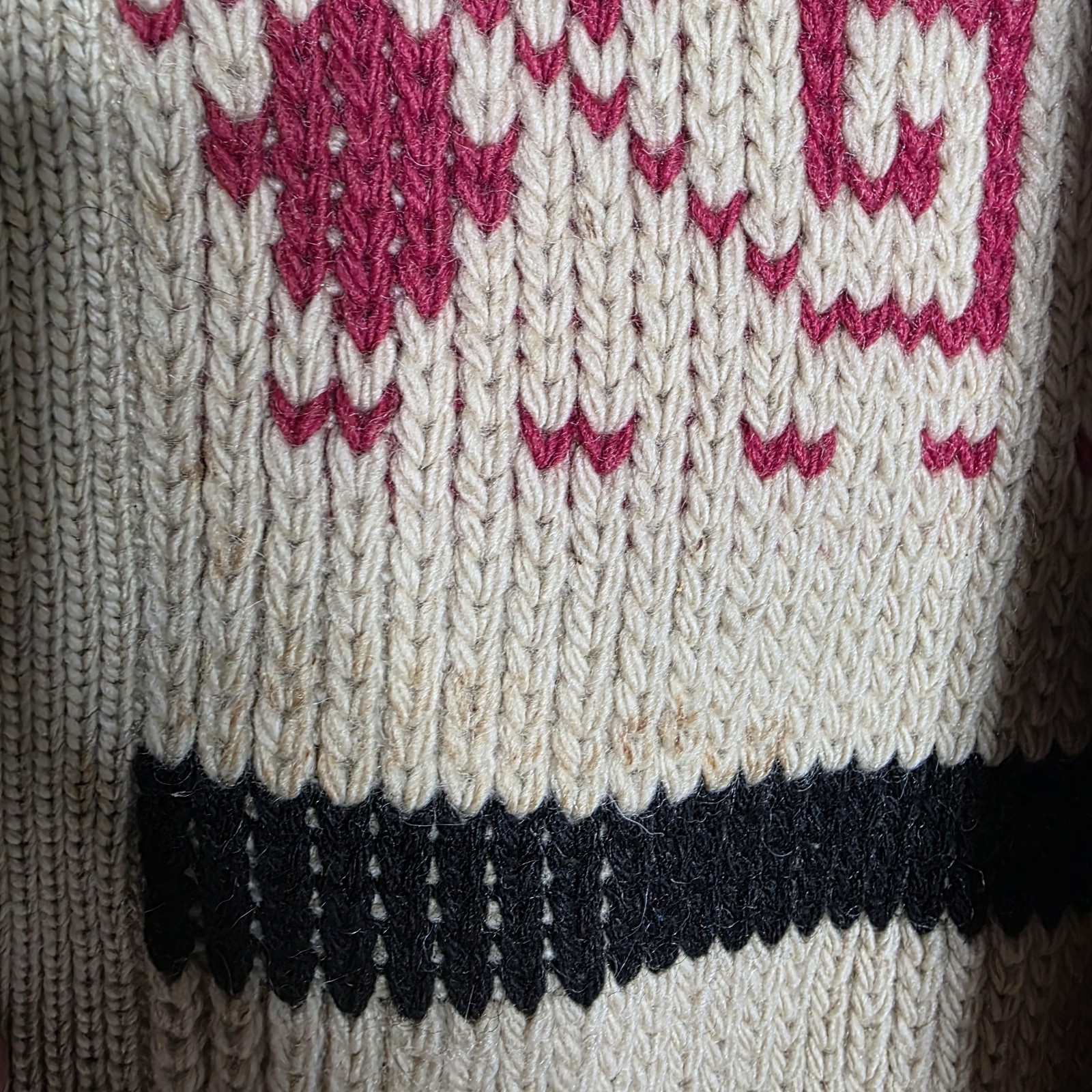 Vintage Pendleton Westerly Zip Front Cardigan Leb… - image 6