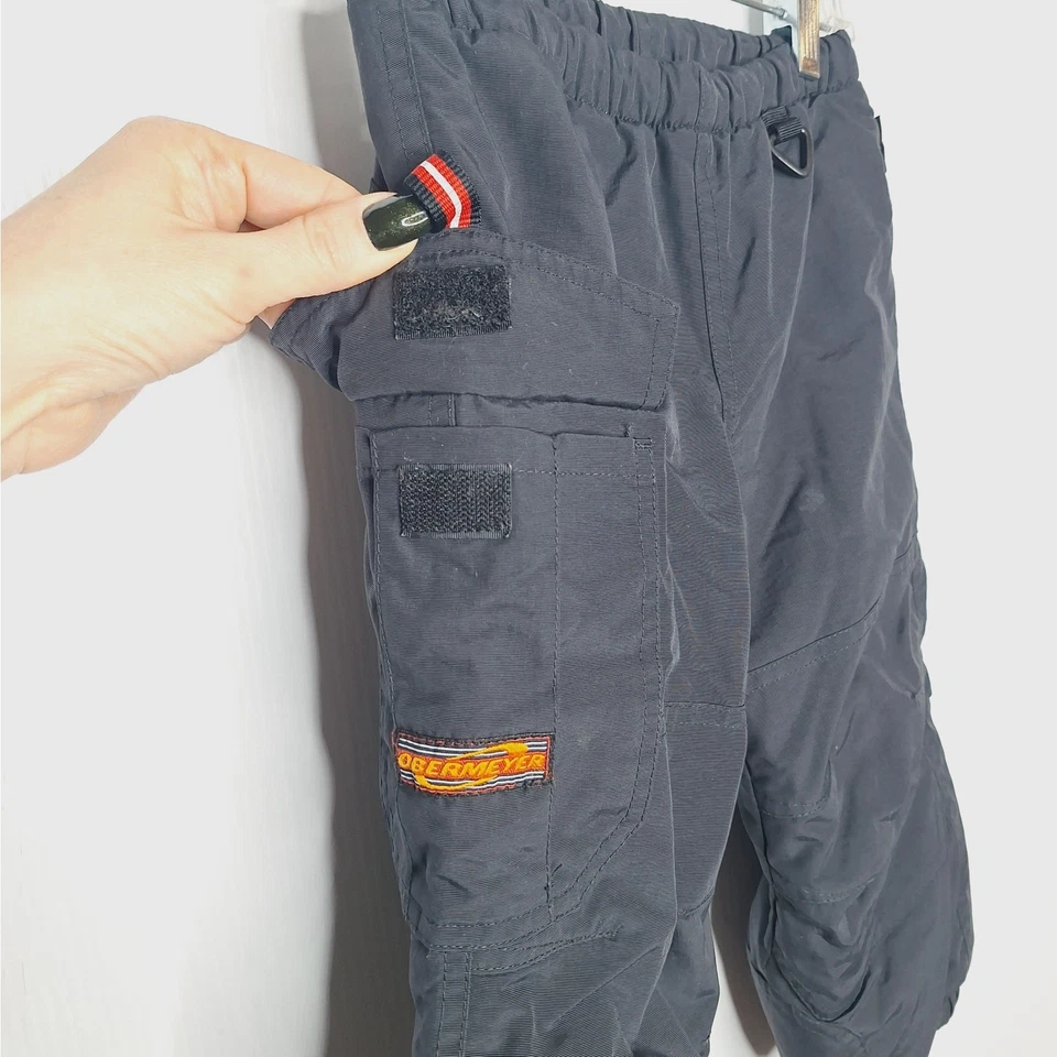 Pantalones de nieve Obermeyer OBX para niños pequeños I Grow 2/2T esquí snowboard aislados ajustables Foto 4 de 4