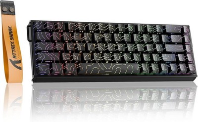 ATTACK SHARK X68MAX HE Rapid Trigger CNC Aluminum Keyboard