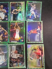 2025-26 Topps Hoops 12 Card Green And Orange Parallel Rookies And Inserts Lot!!