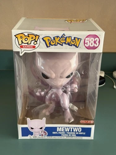 Funko Pop! Pokemon #583 Mewtwo 10-inch Jumbo Vinyl Figure Target Exclusive!