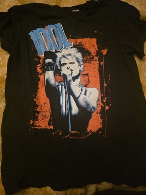  Billy Idol It's A Nice Day To Tour Again 2025 Tour Shirt Comfort Colors Small