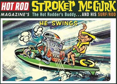 Model plastikowy Stroker McGurk Surf Rod, MPC MPC873 skala 1/6
