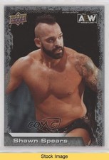 2022 AEW All Elite Wrestling Silver Foil Tye Dillinger Shawn Spears READ 1no3