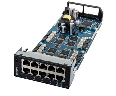 Mitel Aastra 470 analog terminal card with 16 FXS ports tested TOP