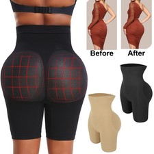 Women's High Waisted Body Shaper Shorts Tummy Control Shapewear Panty Slimming