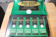 Top Flite XL3000 Super Spin 15 Golf Balls In Sealed Package USA