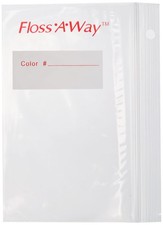 Action Bag FL100 Floss-A-Way Organizer-3"X5" 100 Count Pack of 1 , Basic