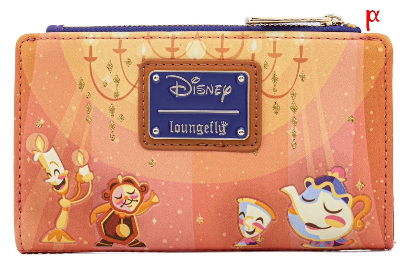 Cartera Loungefly Disney La Bella y la Bestia Bella Cast Baile de Salón Otoño LE