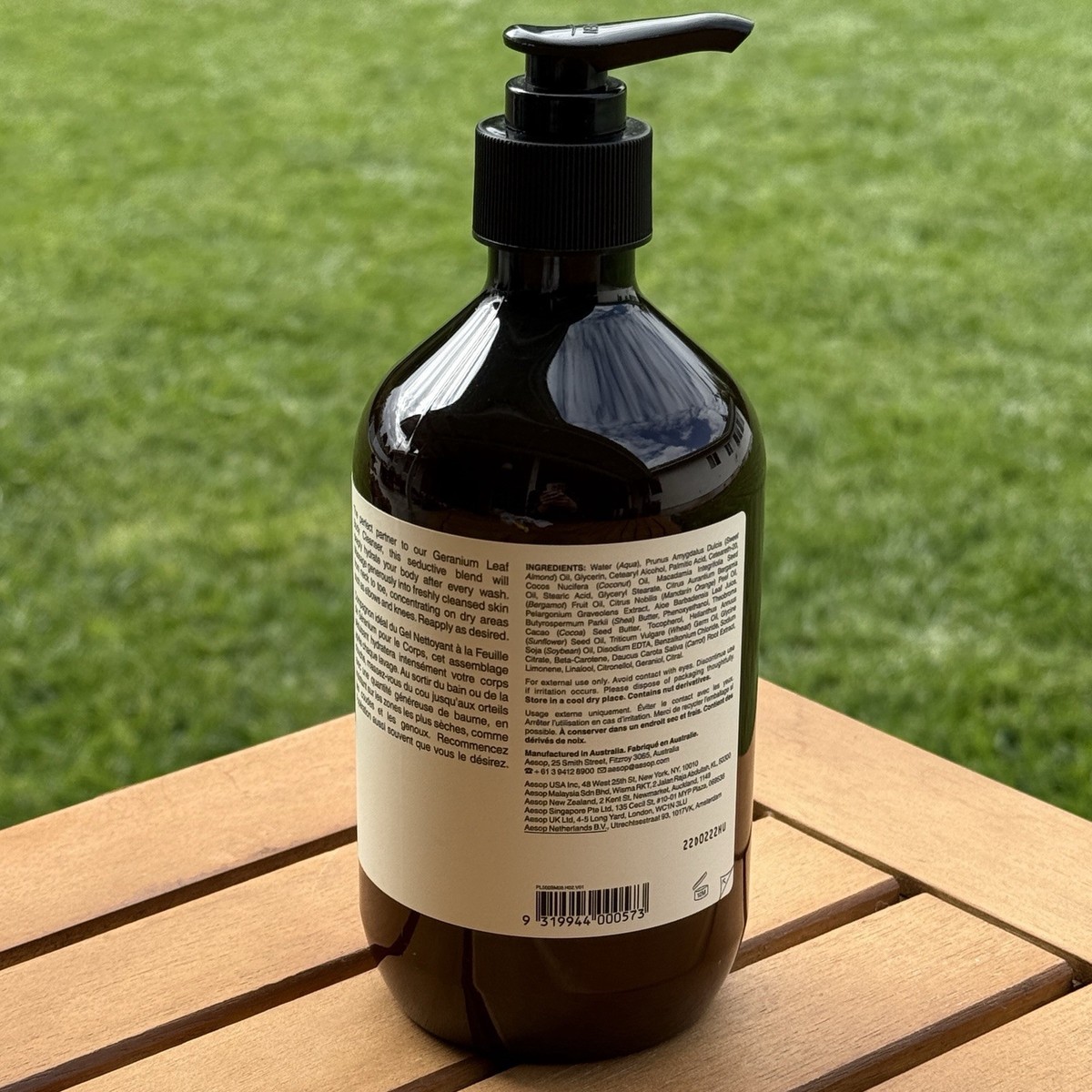 New Aesop Geranium Leaf Body Balm 16.5 oz | eBay