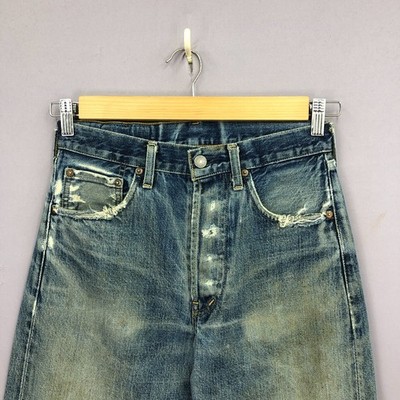 Vintage 90s Levi's 503B Jeans Distressed Selvedge Men's Faded Wash