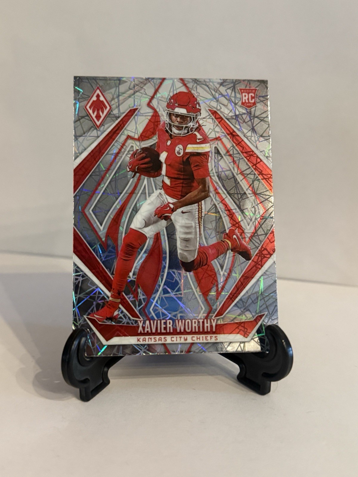 2024 Phoenix Xavier Worthy RC Lazer Rookie #250 Chiefs