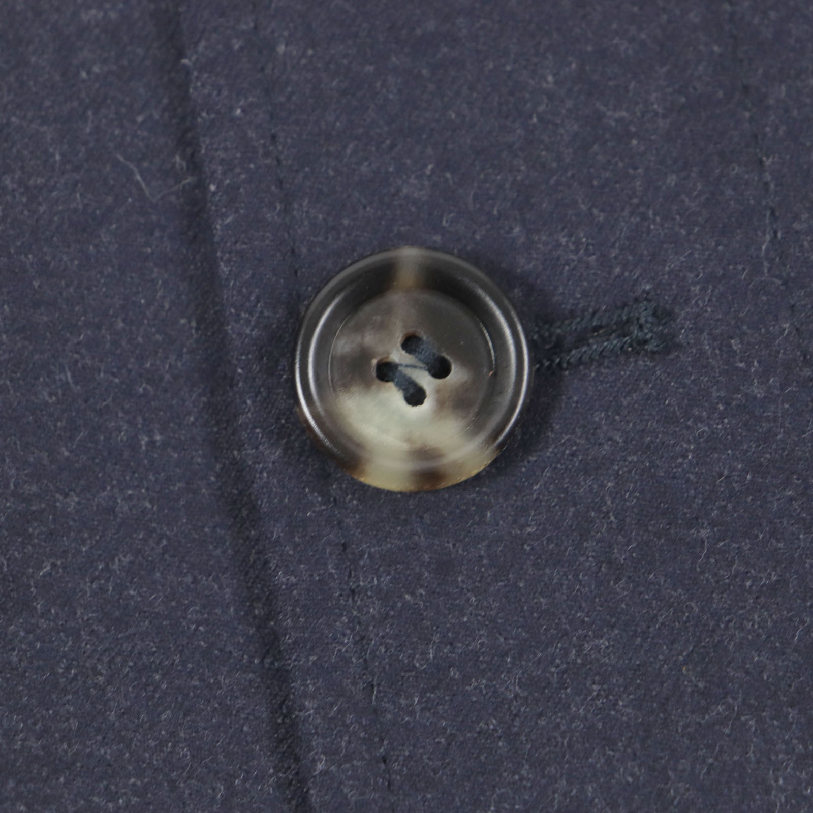 Pristine KIRED coat Reversible logo button Navy w… - image 7