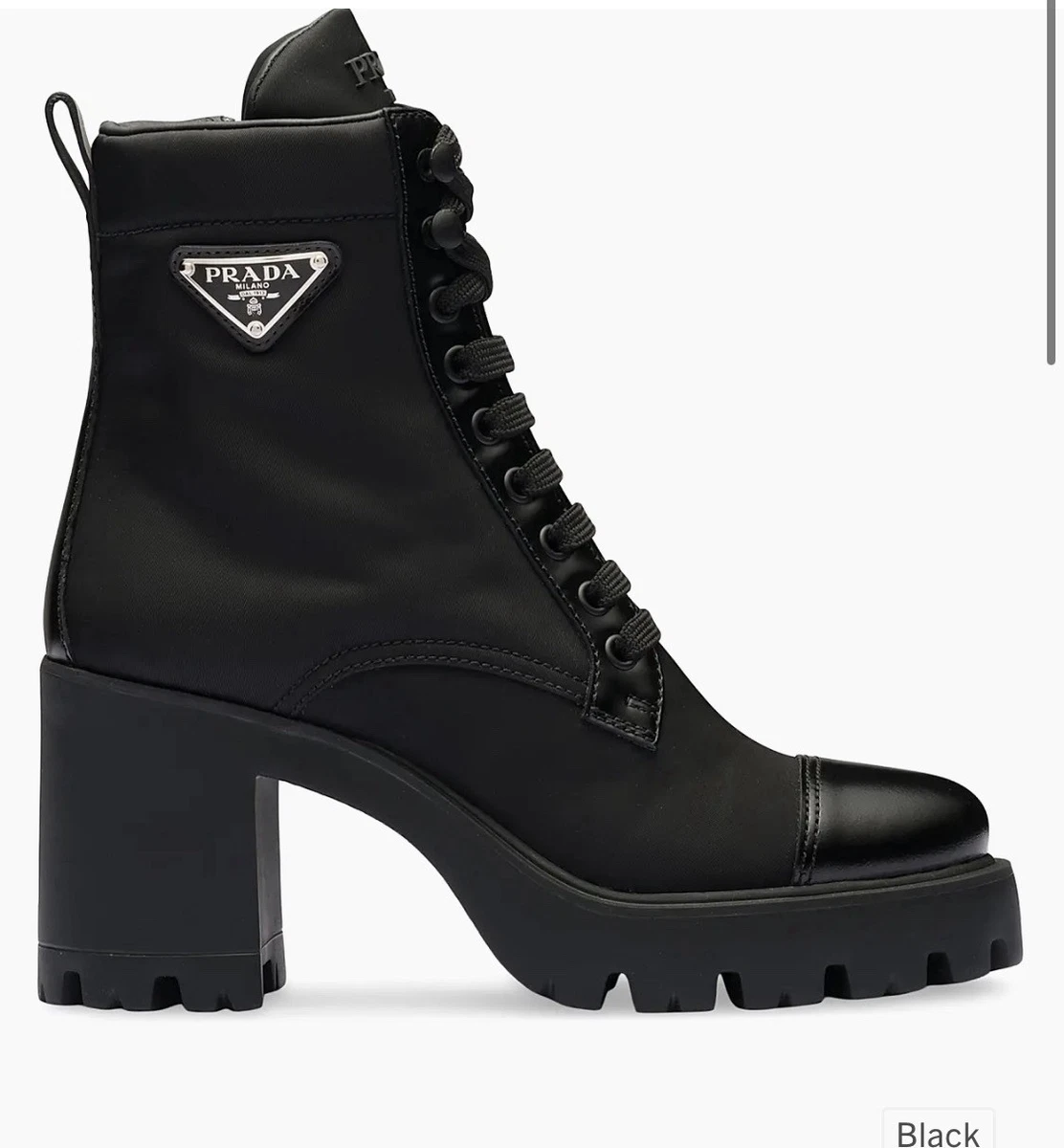 PRADA Women's Lace Up Boots for sale | eBay