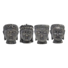 Buddha Head Planter with Drainage Hole, Perfect as a Gift for Plants, Flower