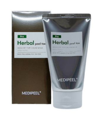 [MEDIPEEL] Herbal Peel Tox Pro 120ml Wash Off Type Cream Mask K-Beauty