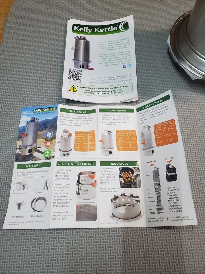 Kelly Kettle Ultimate Base Camp Kit (50119) Foto 4 de 4
