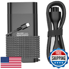 HP Spectre x360 Slim 90W USB-C Laptop Charger Power Adapter Replacement HP 90414