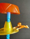 Vintage Curious George Spinning Acrobat on Spiral Stick Toy  — photo 4