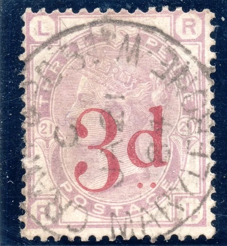 GB 1883 3d on 3d SG 159 fine used with CDS