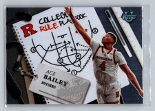 2024-25 Bowman University Chrome #CRP-1 Ace Bailey College Rule Playbook