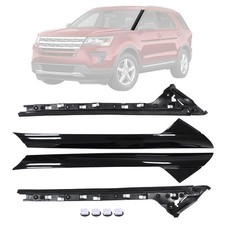 Upgrade Your Ford Explorer S Look - 4pc Gloss Black A Pillar Trim Kit 2011-2019