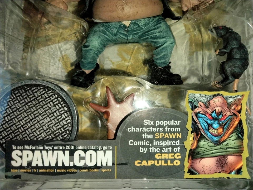 Figura de ultra acción McFarlane Toy Spawn Classic Series Twenty Clown IV 2001 rara Foto 4 de 4