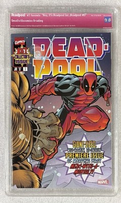 Deadpool #1 Facsimile SVG 9.8 /Gorgeous Gem Wow  
