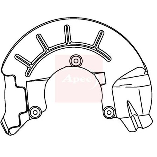 For SKODA ROOMSTER 5J7 2006 to 2015 SPLASH GUARD ASG1144