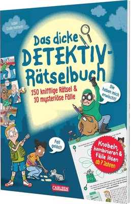 Das dicke Detektiv-Rätselbuch | Isabel Große Holtforth | Deutsch | Taschenbuch