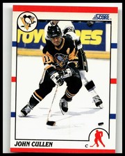 1990-91 Score American #164 John Cullen Pittsburgh Penguins