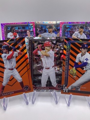 2025 Topps Update - ROOKIES Pink Holo, Holo, Gold, Diamante, Holiday, Rainbow !!