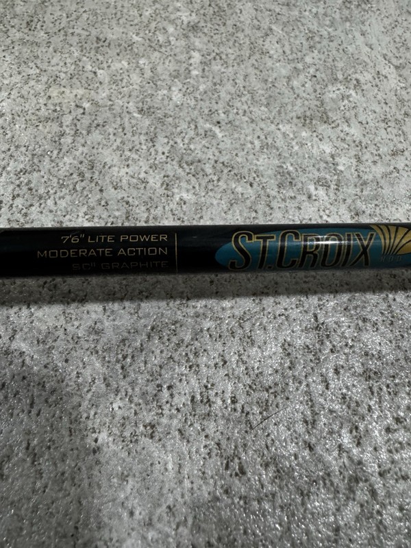 St. Croix Premier PC76LM Casting Rod 7’6” Light Moderate SCII Graphite USA