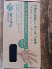 Amazing Health Unscented Microwave Wheat Bag Black