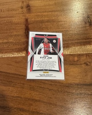 Kian Fitz-Jim 2024-25 Panini Obsidian Orange Etch /40 Rookie RC