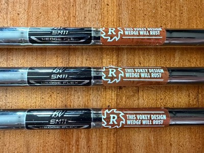 Titleist Vokey SM11 Wedge Shafts - Set of 3 - 52°, 56°, 60° | eBay