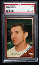 1962 Topps Bobby Locke #359 PSA 7 00uu