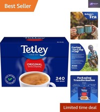 Rainforest Alliance Certified Black Tea Bags - 240 Count - Rich & Smooth 0.04 per strip