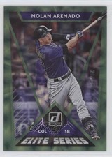 2020 Panini Donruss Elite Series Green /25 Nolan Arenado #E-3 2r8