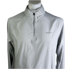 Ben Sherman Sports Men  s Performance 1/4 Zip Pullover Size Medium