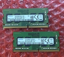 LOT 2PC-SAMSUNG 4GB 1RX16 DDR4 PC4-21300 2666MHZ 260-PIN  M471A5244CB0-CTD #S-24