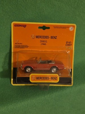 1968 Mercedes Benz 280SL Die-Cast Maßstab 1:43 - New-Ray Open Top Collection