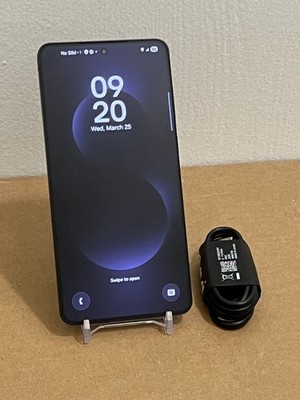 Samsung Galaxy S25 Edge SM-S937U - 256 GB - Titanium Jetblack (Unlocked) - GREAT