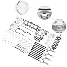 Engine Rebuild Kit Crankshaft & Pistons Gasket & Conrods for G4KJ 2.4L Hyundai