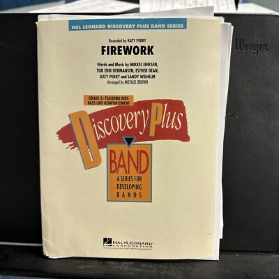 Hal Leonard Firework - Discovery Plus Band Level 2 arranged by Michael Brown