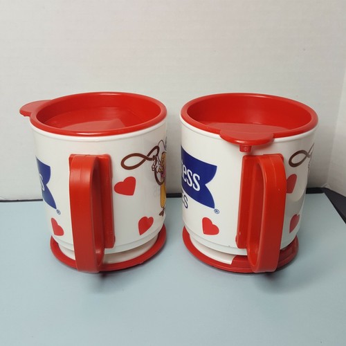 2 Vintage Twinkie The Kid Hostess Cakes Plastic Travel Mug New Whirley coffee - Imagen 5 de 12