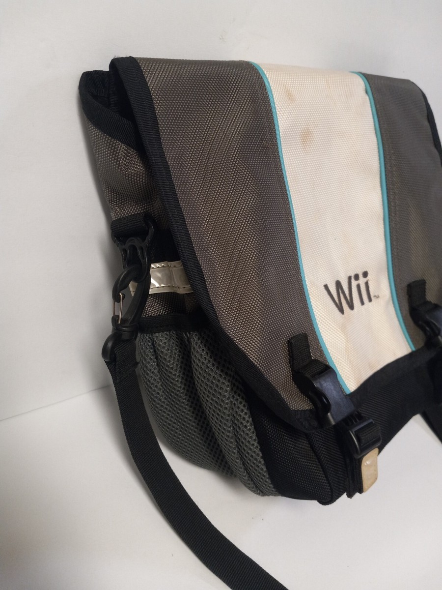 Official Nintendo Wii Console Travel Storage Carry Case Messenger