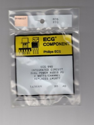 PHILLIPS ECG990 / ECG 990 - new old stock 