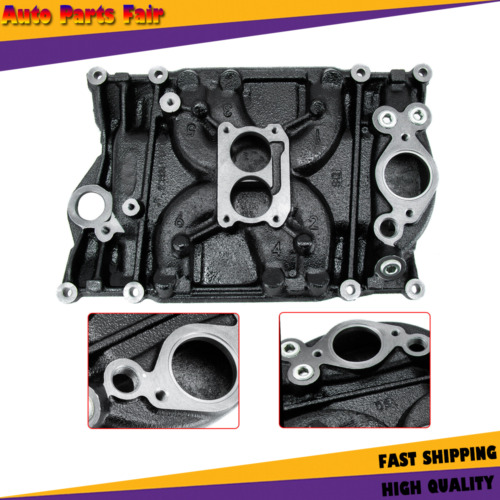 #824324T02 Cast Iron Intake Manifold For 1997-On Mercruiser 4.3L 2BBL 8 Bolt - Picture 1 of 14