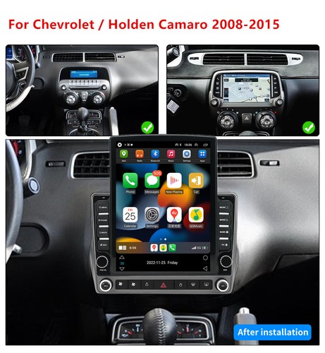 For 08-15 Chevy Camaro Holden Camaro 9.7'' Android 16G Car Stereo Radio GPS Navi - Bild 2 von 23